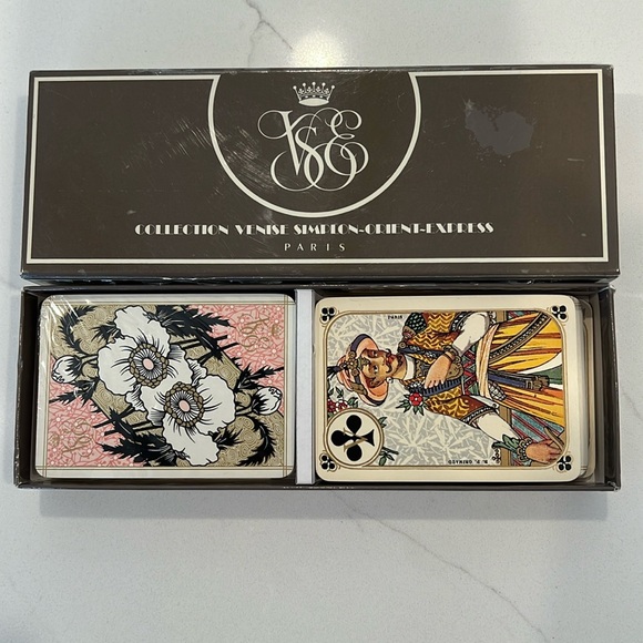 Double deck of "Orient Express" collectible playing cards - Picture 1 of 6